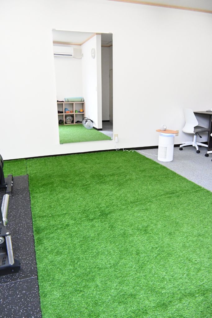 ストレッチエリア - 広々としたストレッチスペース